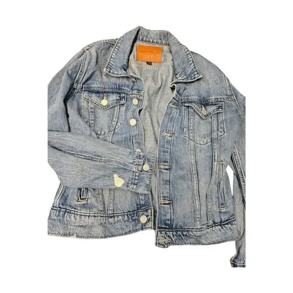 Lucky Brand Jean Jacket Women's Size Medium - Picture 8 of 12